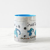 Tasse 2 Couleurs Dieu de confiance (Centre)