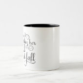 Tasse 2 Couleurs Dieu en elle ne tombera pas (Centre)