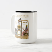 Tasse 2 Couleurs Dieux d'Anunnaki (Devant gauche)
