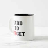 Tasse 2 Couleurs Difficile à obtenir - Difficile à oublier | Humour (Devant gauche)