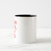 Tasse 2 Couleurs Diffuser les faits, pas craindre néon signe transp (Centre)