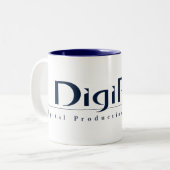 Tasse 2 Couleurs DigiPro_Logo_Mug (Devant gauche)