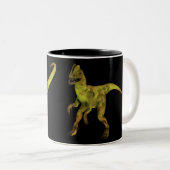 Tasse 2 Couleurs Dilophosaurus (Devant droit)