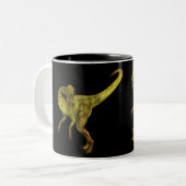 Tasse 2 Couleurs Dilophosaurus (Devant gauche)