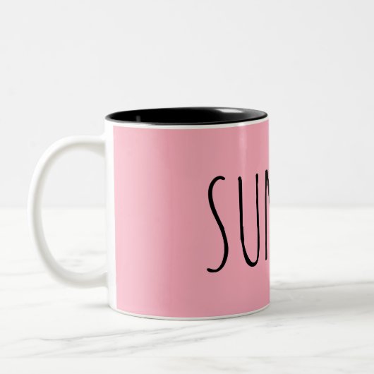 Tasse 2 Couleurs dimanche || Collection Semaine (Gauche)
