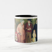 Tasse 2 Couleurs Dimanche matin - la promenade de l'église, 1846 (Centre)