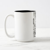 Tasse 2 Couleurs Dinde Vous plaisantez ! (Gauche)