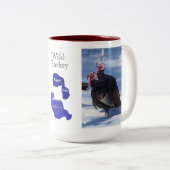 Tasse 2 Couleurs Dindes sauvages (Devant droit)
