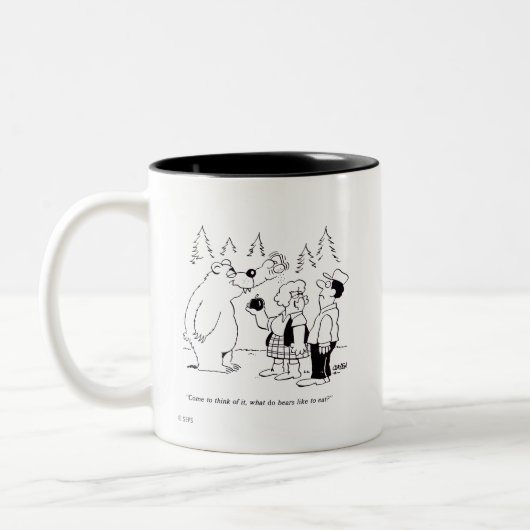 Tasse 2 Couleurs Dîner des ours (Gauche)
