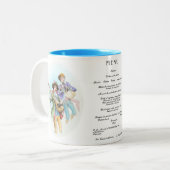 Tasse 2 Couleurs Dîner Invitation au Waldorf Astoria Hotel, 1907 (Devant gauche)