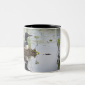 Tasse 2 Couleurs Dingue sur le nid (Devant droit)