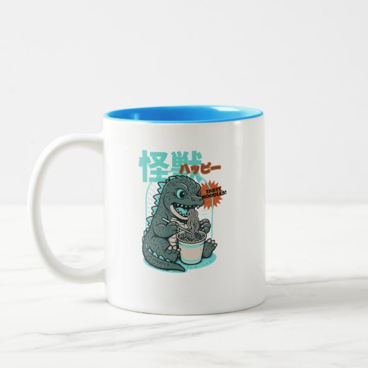 Tasse 2 Couleurs Dino ramen (Gauche)