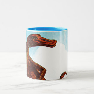 Tasse 2 Couleurs Dinosaure de Hadrosaurus