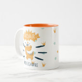 Tasse 2 Couleurs Dinosaure ROAR Personnalisé (Devant gauche)