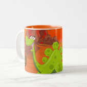 Tasse 2 Couleurs Dinosaures (Devant gauche)