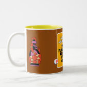Tasse 2 Couleurs Diplomate Rebel - Libra Sun, Aquarius Rising Zodia (Gauche)