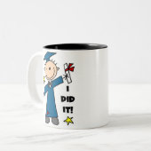 Tasse 2 Couleurs Diplômé de garçon (Devant gauche)