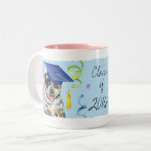 Tasse 2 Couleurs Diplômé de l'ACD (Devant gauche)