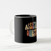 Tasse 2 Couleurs Directeur adjoint Profession professionnelle Fière (Devant gauche)