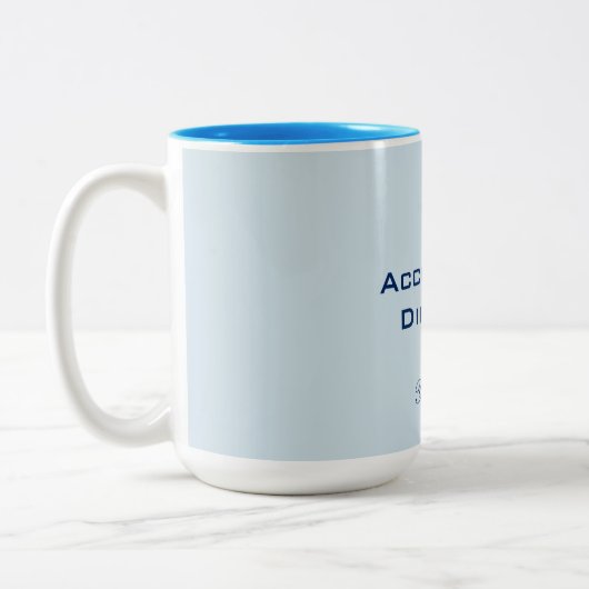 TASSE 2 COULEURS "DIRECTEUR COMPTABLE" (Gauche)