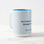 TASSE 2 COULEURS "DIRECTEUR COMPTABLE" (Devant gauche)