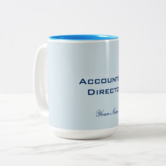 TASSE 2 COULEURS "DIRECTEUR COMPTABLE" (Devant gauche)