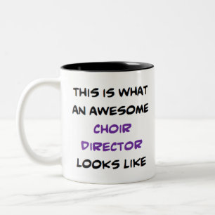Tasse 2 Couleurs directeur de choeur, génial