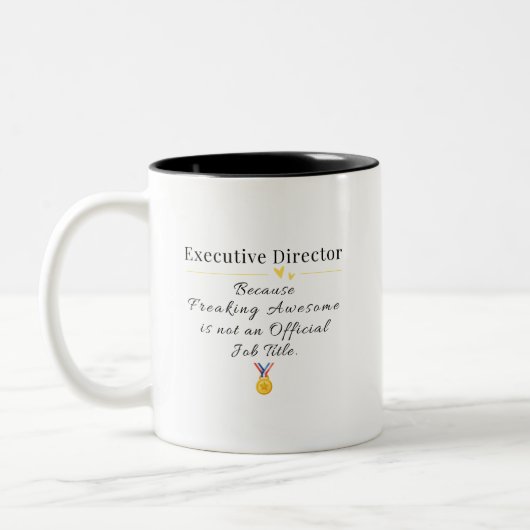 Tasse 2 Couleurs Directeur exécutif (Gauche)