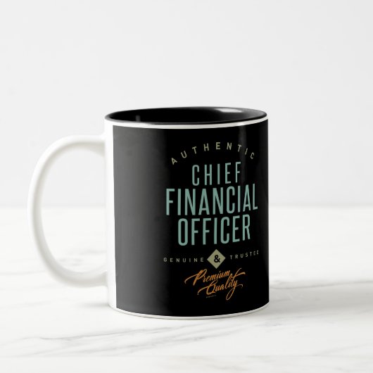 Tasse 2 Couleurs Directeur financier (Gauche)