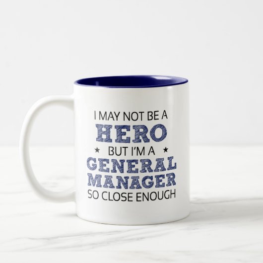 Tasse 2 Couleurs Directeur général Nouveauté (Gauche)