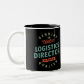 Tasse 2 Couleurs Directeur logistique (Gauche)