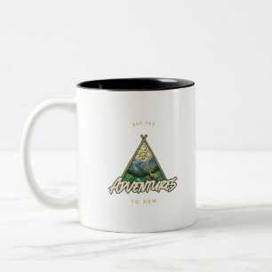 Tasse 2 Couleurs Dis Oui Aux Nouvelles Aventures