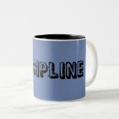 Tasse 2 Couleurs Discipline (Devant droit)