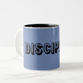 Tasse 2 Couleurs Discipline (Devant gauche)