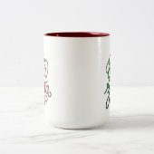 Tasse 2 Couleurs Disgraziata Script Italien 3D (Centre)