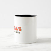 Tasse 2 Couleurs Disques et bandes de tortues (Centre)