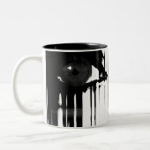 Tasse 2 Couleurs Dissimulation derrière la douleur (Gauche)