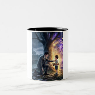 Tasse 2 Couleurs Distant Echoes Inner Child Retro Sci-Fi Magic