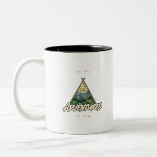 Tasse 2 Couleurs Dites Oui Aux Nouvelles Aventures