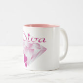Tasse 2 Couleurs Diva (Devant droit)