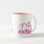 Tasse 2 Couleurs Diva Bling (Devant droit)