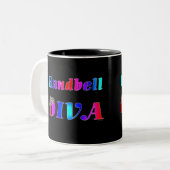 Tasse 2 Couleurs Diva de clochette (Devant gauche)