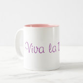 Tasse 2 Couleurs Diva de La de vivats ! (Devant gauche)