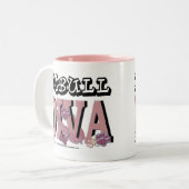 Tasse 2 Couleurs DIVA de Pitbull (Devant gauche)