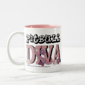 Tasse 2 Couleurs DIVA de Pitbull (Gauche)