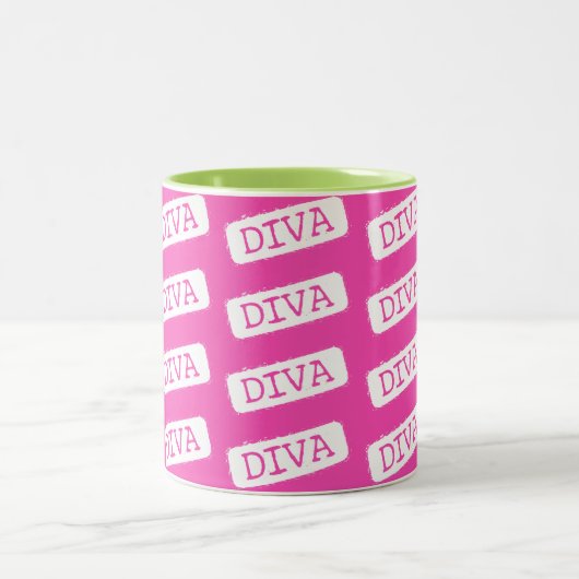 TASSE 2 COULEURS DIVA DIVA DIVA (Centre)