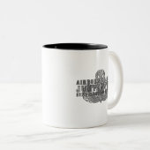 Tasse 2 Couleurs Division aéroportée 82 JUMPMASTER (Devant droit)