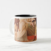 Tasse 2 Couleurs Divorce. La réconciliation (Devant gauche)