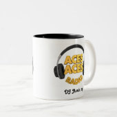 Tasse 2 Couleurs DJ Aceking (Devant droit)