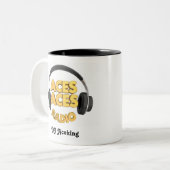 Tasse 2 Couleurs DJ Aceking (Devant gauche)